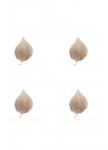 4-Up Rose Gold Foil Leaf II