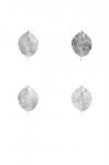 4-Up Silver Foil Leaf V