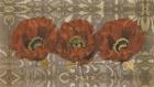 Embellished Poppy Panel I