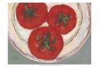 Plate with Tomato