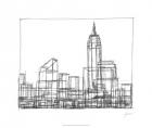 Wire Frame Cityscape I