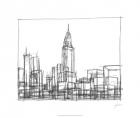 Wire Frame Cityscape II