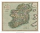 Vintage Map of Ireland