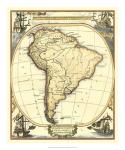 Nautical Map of South America