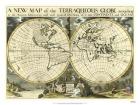 New Map Terra. Globe, Ox., 1700-01