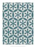 Ornamental Pattern in Teal III