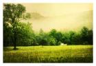 Farmhouse on Foggy Morn'