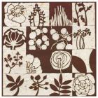 Brown Botanical 16-Patch