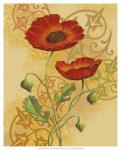Poppies on Gold II