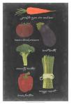 Blackboard Veggies I