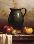 Green Pitcher, Heirlooms & Cloth