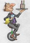 Unicycle Waiter