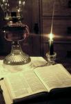 Bible & Lamp