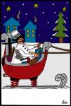 Chef in Sleigh