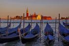 Gondolas at Sunset