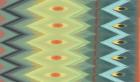 Windy Rug Pattern in Greens