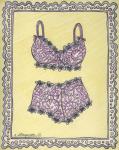 Lingerie Pink Bra Panties