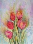 Vibrant Tulips