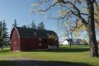 Red Barn In Country