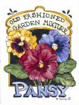 Old Fashioned Pansy-Seed Packet