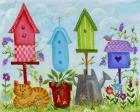 Bird Houses In Garden