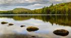 Fall Reflection On Ricker Pond