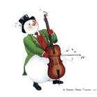 Musical Snowmen Cello