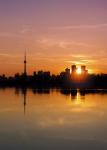 Leslie Street Spit Toronto Canada Sunset