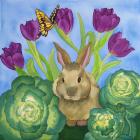 Bunny with Cabbage