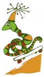 Skateboard Snake