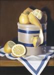 Blue Stripes & Lemons