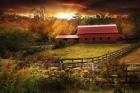 Fences at Sunset