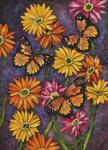 Monarch & Gerba Daisies