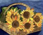 Sunflower Basket