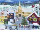 Christmas Holiday Shopping Village