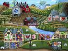Country Harvest Folk Art Quilt Farms
