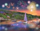 Sailboat Fireworks