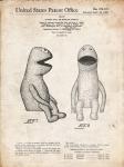 Puppet Doll Patent - Vintage Parchment