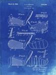 Golf Club Patent - Faded Blueprint