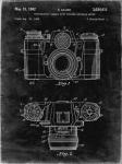 Photographic Camera With Coupled Exposure Meter Patent - Black Grunge