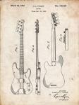 Guitar Patent - Vintage Parchment