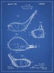 Metallic Golf Club Head Patent - Blueprint