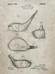 Metallic Golf Club Head Patent - Sandstone