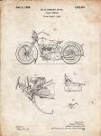 Cycle Support Patent - Vintage Parchment