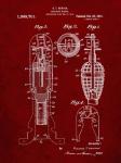 Explosive Missile Patent - Burgundy