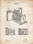 Photographic Camera Patent - Vintage Parchment