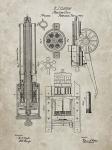 Machine Gun Patent - Sandstone