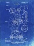 Bicycle Patent - Faded Blueprint
