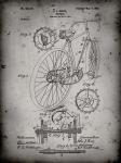 Bicycle Patent - Faded Grey