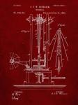 Windmill Patent - Burgundy